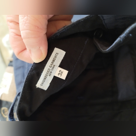 Engineered Garments Ghurka Shorts in Dark Navy 32 - Picture 6 of 7